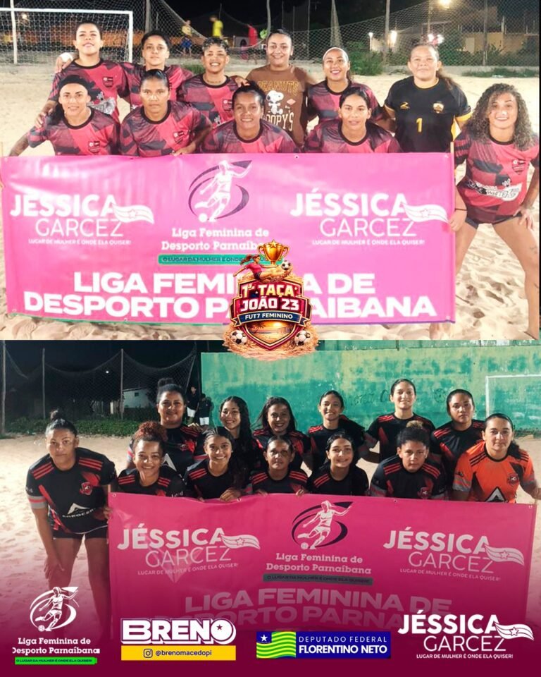 Meninas do RV vence, Flamenguinhas & Meninas do RX dão um show de Fut7 na arena colina em Parnaíba.