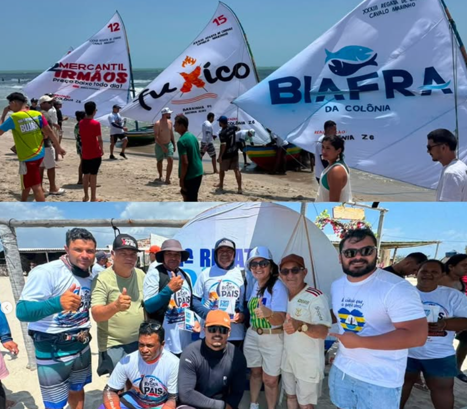 2ª Regata de Canoa dos Pais reúne pescadores e famílias em Luís Correia